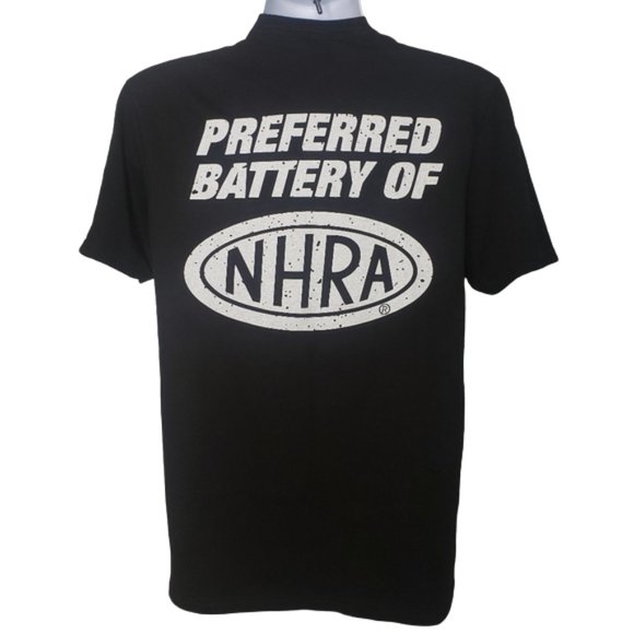 FVP PREFERRED BATTERY OF NHRA BLACK T SHIRT SIZE MEDIUM - Picture 2 of 6